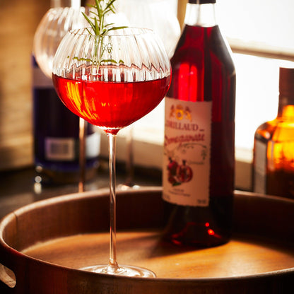  Quinn Clear Red Wine Glasses