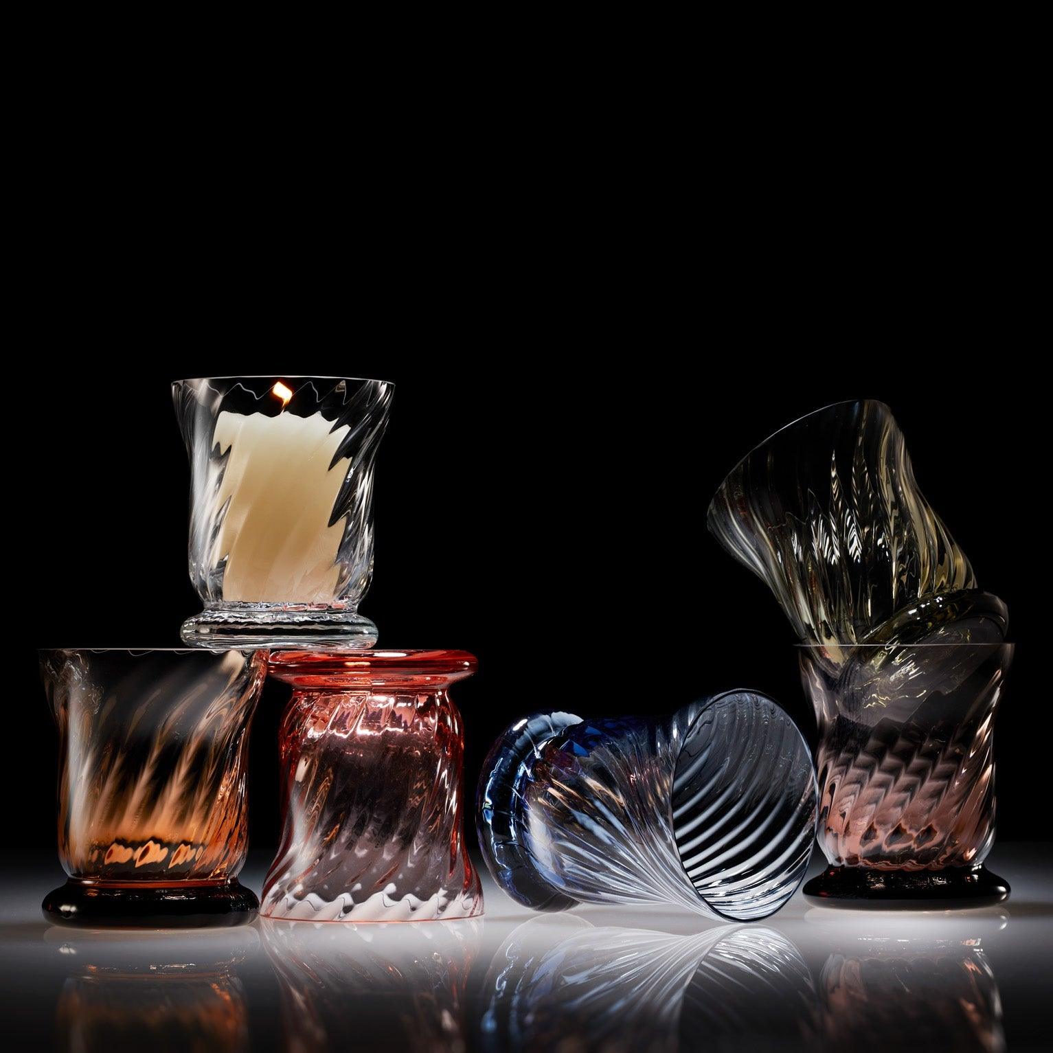  Quinn Clear Votive Holders