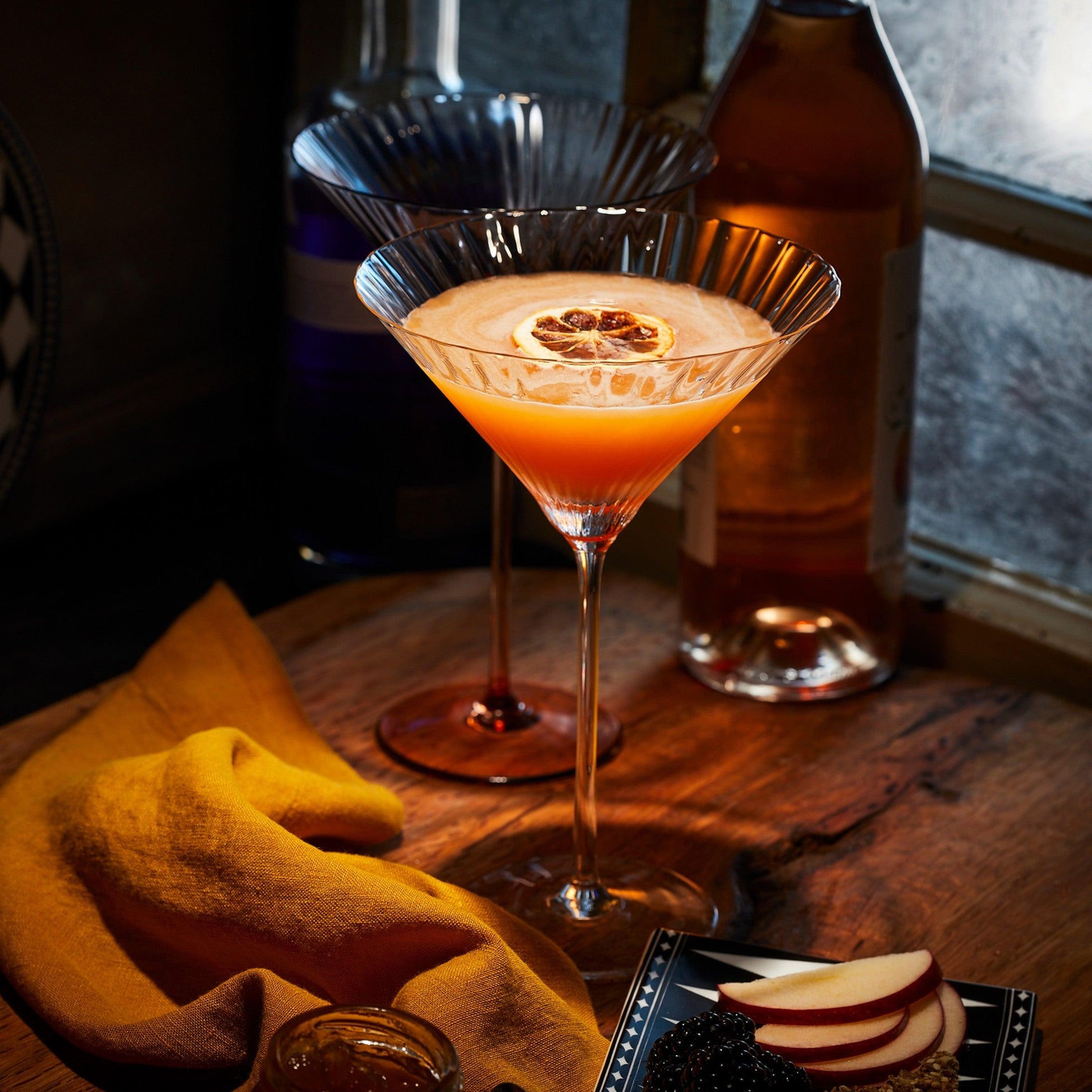  Quinn Clear Martini Glasses