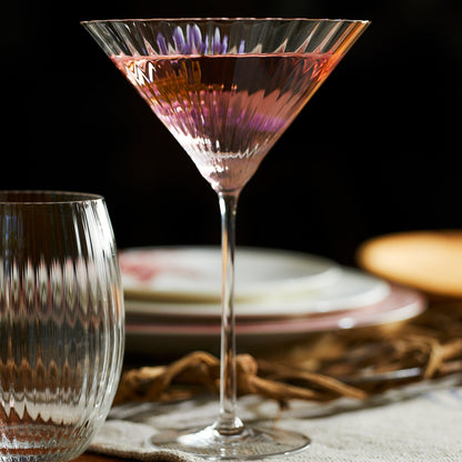  Quinn Clear Martini Glasses