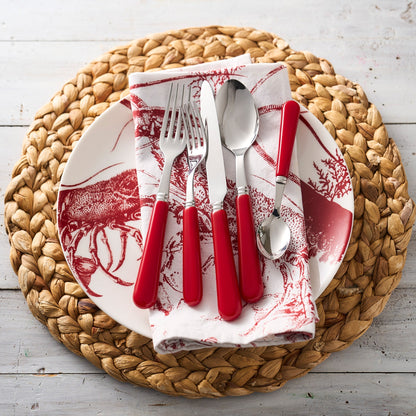 Sabre Bistro Red 5-Piece Flatware Setting