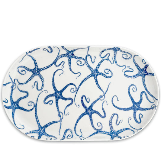  Starfish Large Coupe Oval Platter