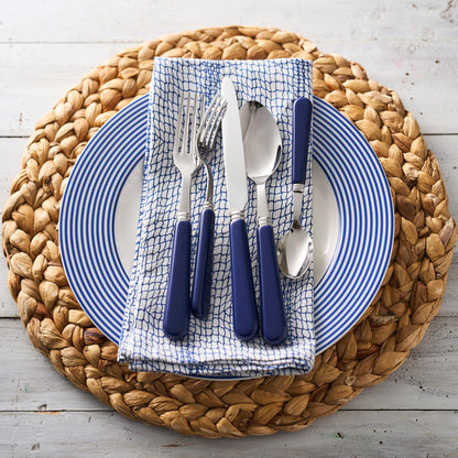  Newport Stripe Rimmed Dinner Plate