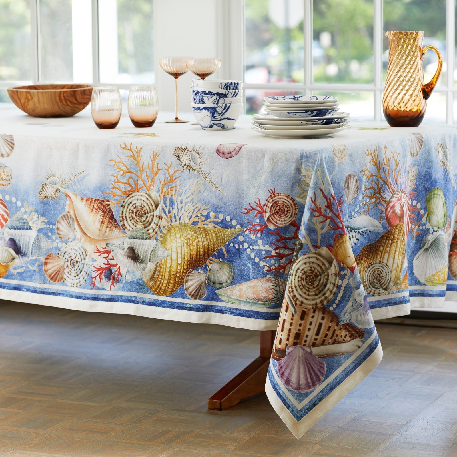  Sanibel Linen Tablecloth