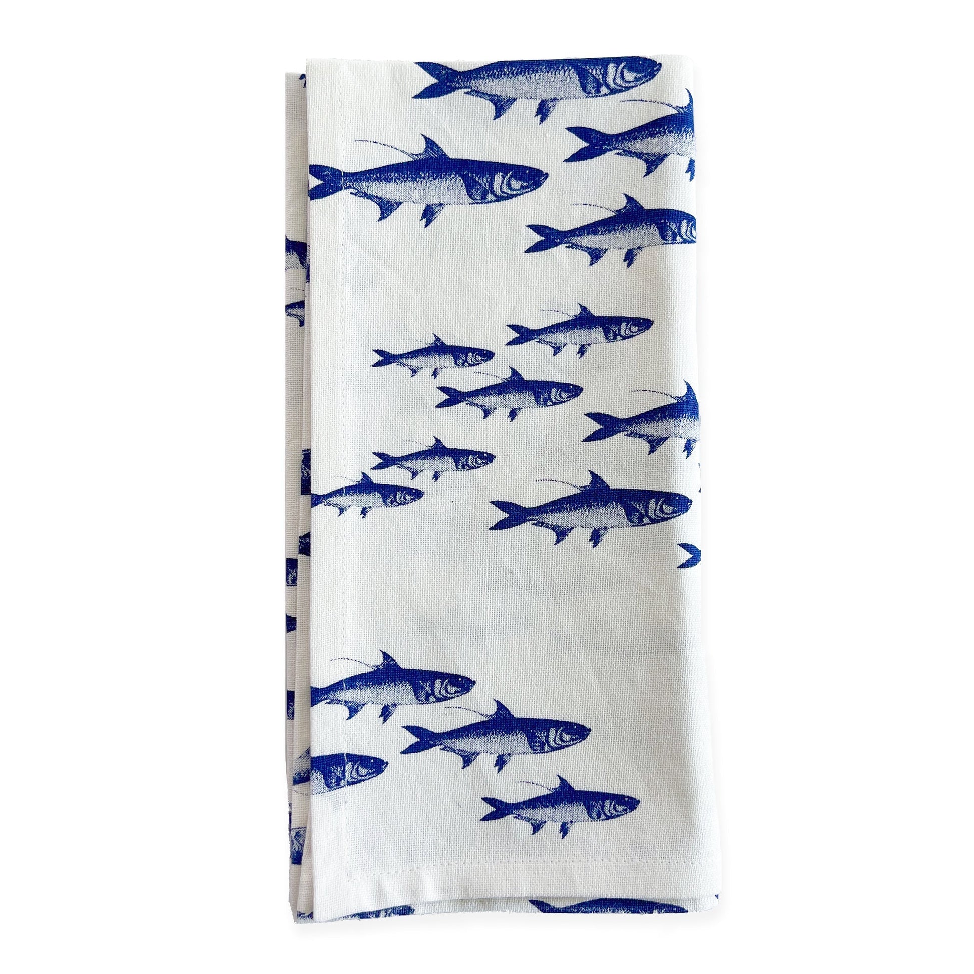  School Of Fish Dinner Napkins, Set Of 4