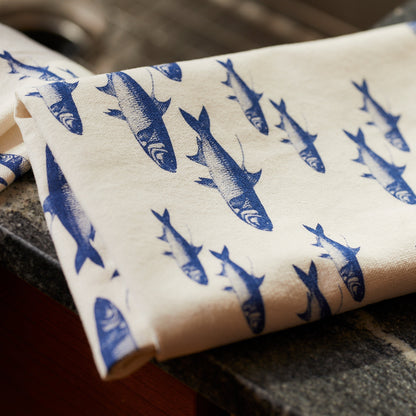  School Of Fish Kitchen Towels, Set Of 2