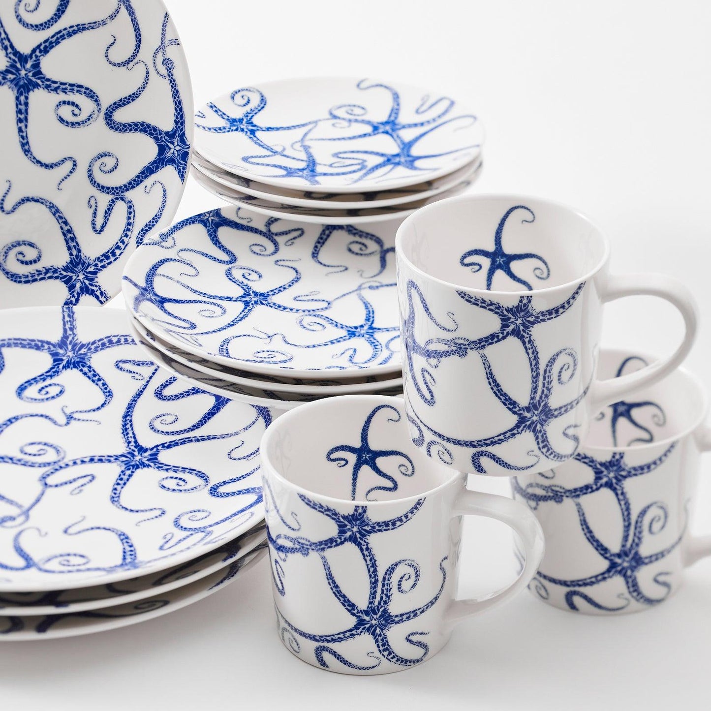  Starfish Coupe Dinner Plate
