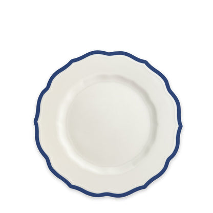  Stella Scalloped Blue Salad Plate