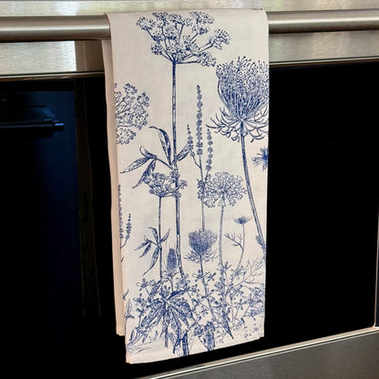  Summer Blues Kitchen Towels, Set Of 2