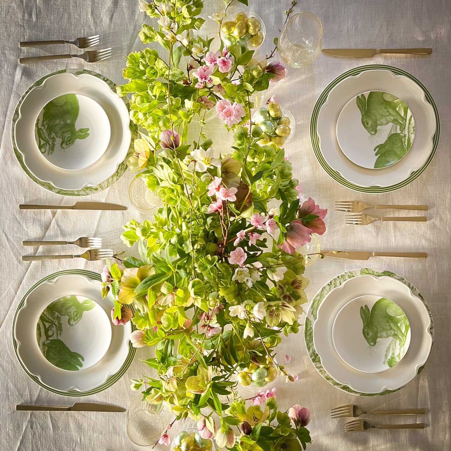  Bunnies Verde Small Plates