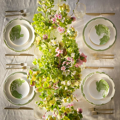  Bunnies Verde Small Plates