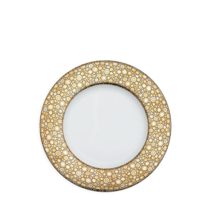  Ellington Shimmer Gold & Platinum Salad Plate