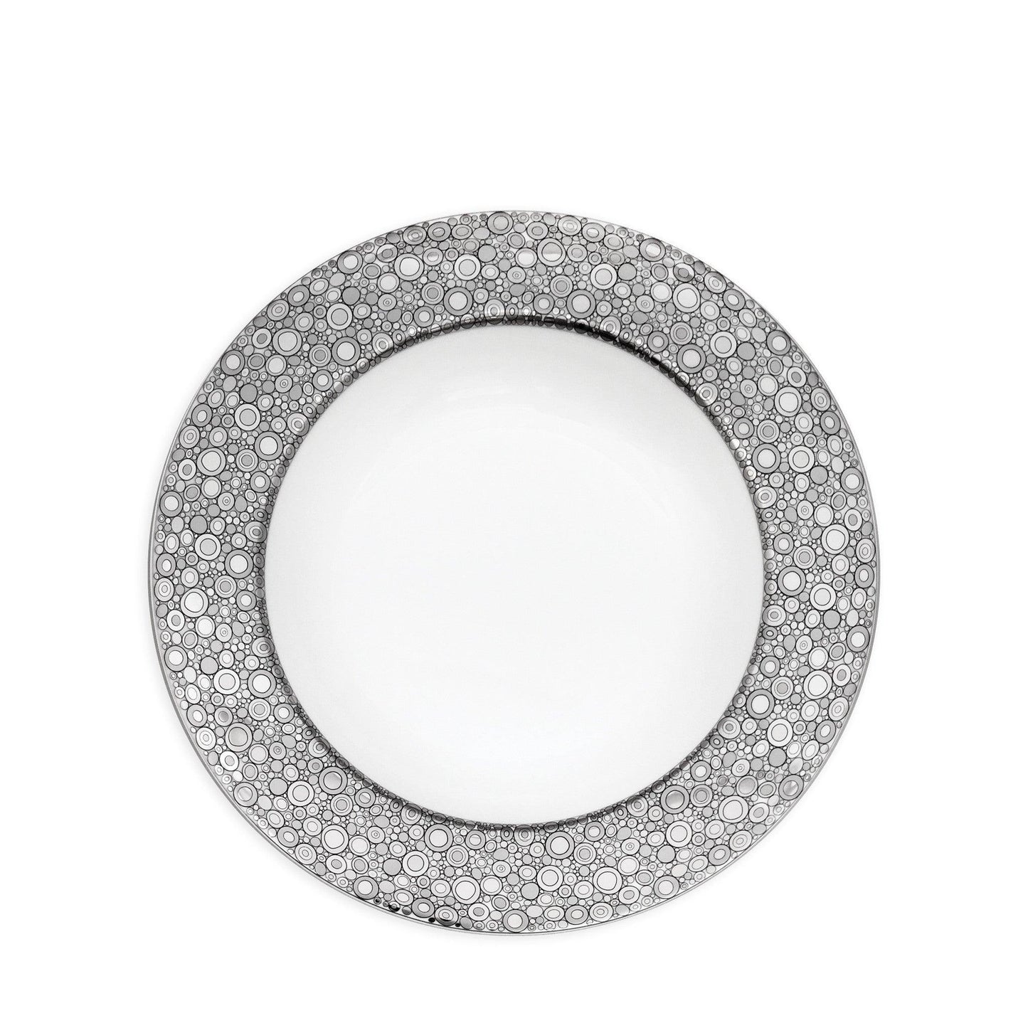  Ellington Shine Platinum Rimmed Soup Bowl